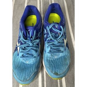 Mizuno Women's Running Shoes Blue Teal Size 6 US EUR 36 Athletic Sneakers